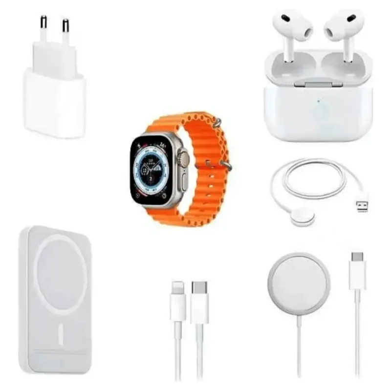 Set Smartwatch X8 Ultra+ Audífonos